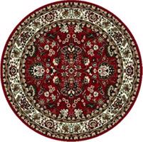 Alfa Carpets Kusový koberec Teheran T-117 red kruh
