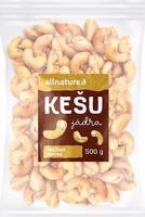 Allnature Kešu pražené solené 500 g