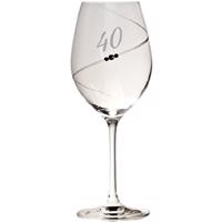 B.BOHEMIAN Jubilejný pohár na víno „40" 470 ml COSMIC 1 ks
