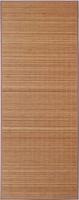 Bambusový koberec 160 × 230 cm hnedý