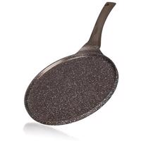 BANQUET Panvica na palacinky s nepriľnavým povrchom Granite Dark Brown, priemer 26 cm