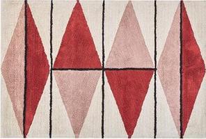 Bavlnený koberec 140 × 200 cm viacfarebný PURNIA, 303156