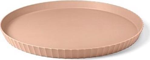 Blim Plus Servírovacia tácka okrúhla Atena L VS5-335 Pink Sand, 40 cm