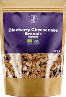 BrainMax Pure Blueberry Cheesecake Granola, Čučoriedky a Biela čokoláda, BIO, 400 g