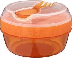 Carl Oscar Nice Cup – desiatový box s chladiacou vložkou, oranžový