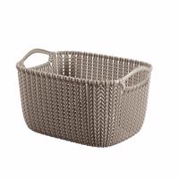 Curver Úložný box Knit 8 l, hnedá