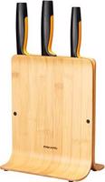 FISKARS Functional Form Bambusový blok s tromi nožmi