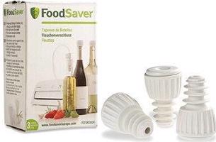 FoodSaver Zátky na fľaše vákuovacie FoodSaver 3 ks