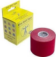 KineMAX SuperPro Cotton kinesiology tape červená