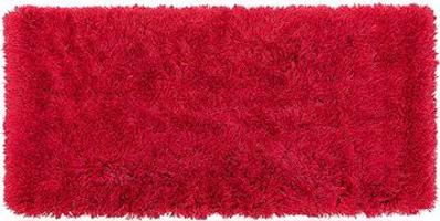 Koberec Shaggy 80 × 150 cm červený CIDE, 163353