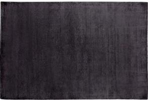 Koberec z viskózy 160 × 230 cm tmavo sivý GESI II, 198922