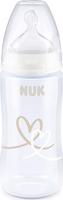 NUK FC+ fľaša s kontrolou teploty 300 ml, biela