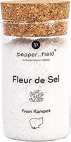 .pepper..field Soľný kvet Fleur de Sel v sklenenej dóze 160 g