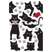 Samolepiaca dekorácia Cats, 42,5 x 65 cm