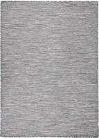 SHUMEE Vonkajší hladko tkaný koberec, 200 × 280 cm hnedý/modrý