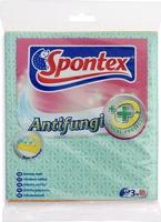 SPONTEX Antifungi, hubová utierka, 3 ks
