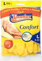 SPONTEX Comfort veľkosť L, 2 páry
