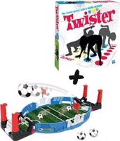 Súprava hier pre celú rodinu – Twister + Stolný futbal