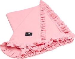 T-tomi Mušelínová deka s volánikom Pink