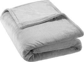 Tectake Hrejivá deka mikroplyš, 220 × 240 cm, sivá