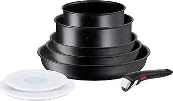 Tefal Súprava riadu 8 ks Ingenio Black Stone L3998802