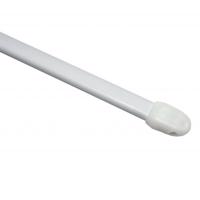 Vitrážna tyč rozťažná, plochá 11 mm biela, 80 - 115 cm