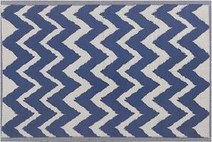 Vonkajší koberec 120 × 180 cm námornícka modrá SIRSA, 202456