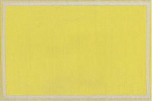 Vonkajší koberec 120 × 180 cm žltý ETAWAH, 203875